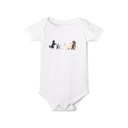 Little Bear and friends Infant Onesie