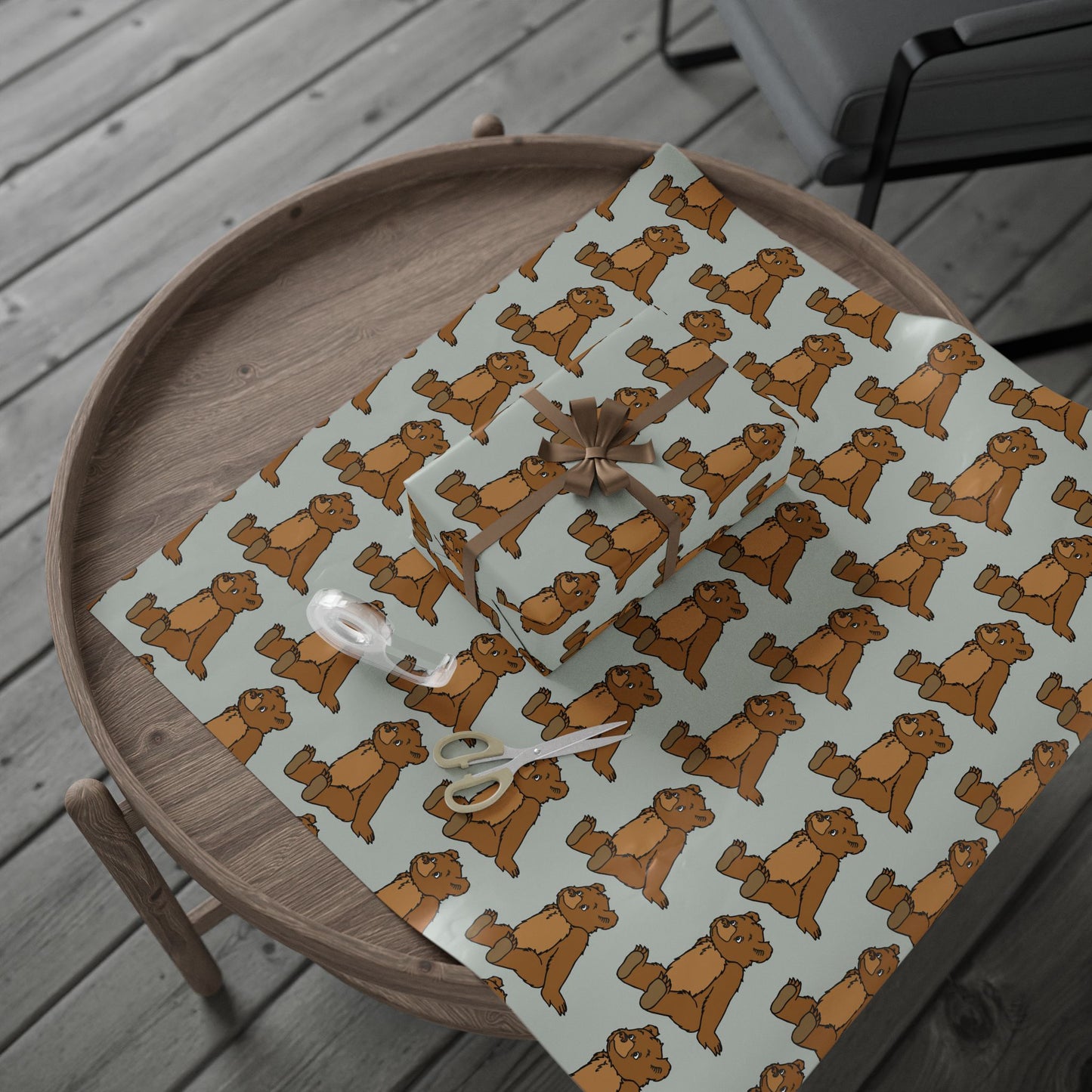 Little Bear Gift Wrapping Paper