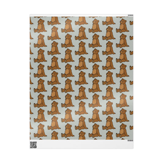 Little Bear Gift Wrapping Paper