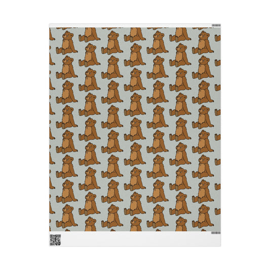Little Bear Gift Wrapping Paper