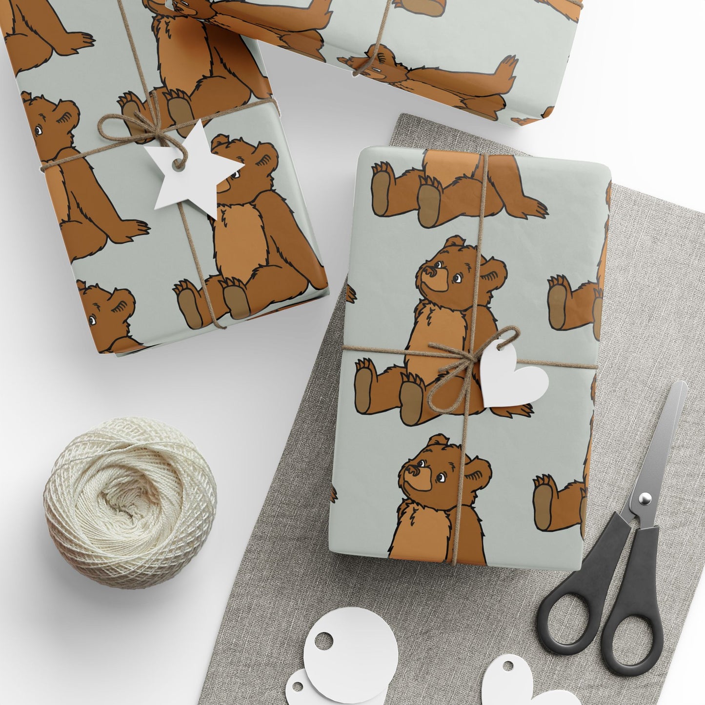 Little Bear Gift Wrapping Paper