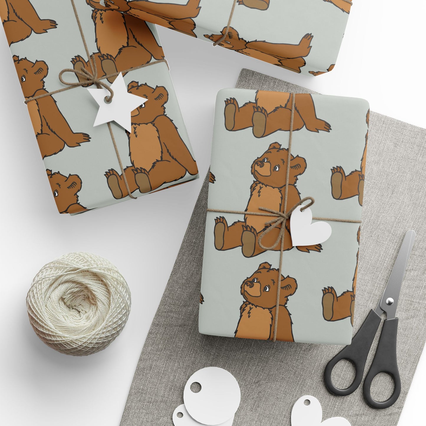 Little Bear Gift Wrapping Paper